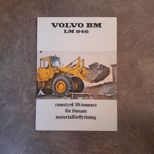 Broschyr Volvo BM LM 846