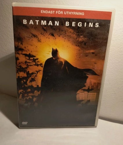 Batman Begins DVD