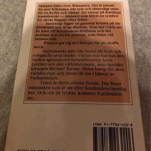 Kardinalens hemlighet. Pocket