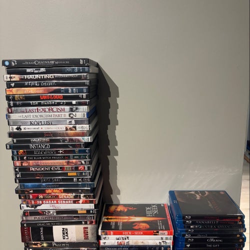 Skräckfilm på DVD och Blu-ray