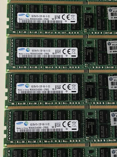 Samsung 18x16GB DDR4 server ram