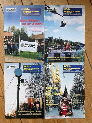 Nätbyggaren - Swedia Networks tidning, 1998 nr 6 - 9.