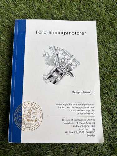 Förbränningsmotorer – Bengt Johansson – Lunds Universitet