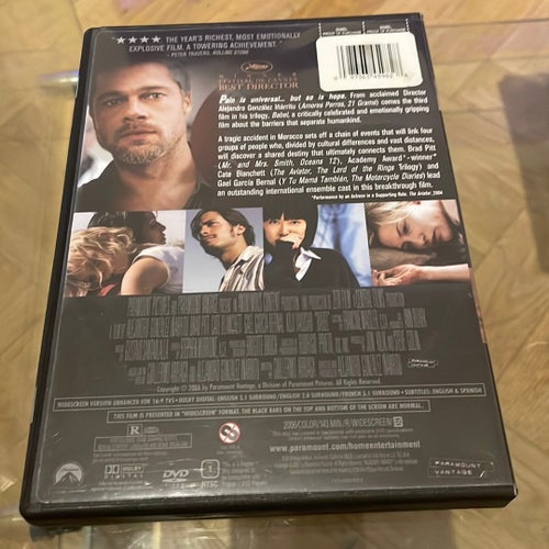 Babel (DVD) med Brad Pitt och Cate Blanchett