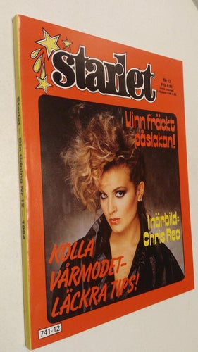 Starlet 1984 nr 12 Idolbilder The Who, Chris Rea, Jessica Lange. Very Fine