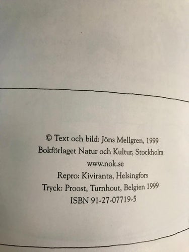 DJUNGELNATT Jöns Mellgren 1999