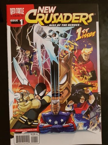 New Crusaders Rise of the Heroes (2012) #1A