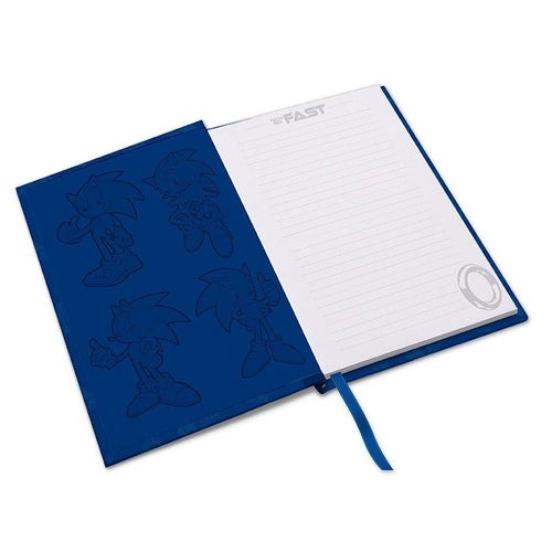 SONIC THE HEDGEHOG A5 ANTECKNINGSBOK Merchandise Merch Sega Mega Drive Dreamcast
