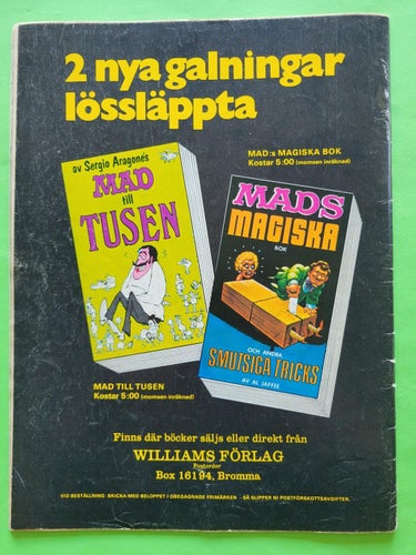 Mad nr 11 från 1970
