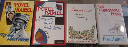 4 böcker av Povel Ramel, Svensk humor