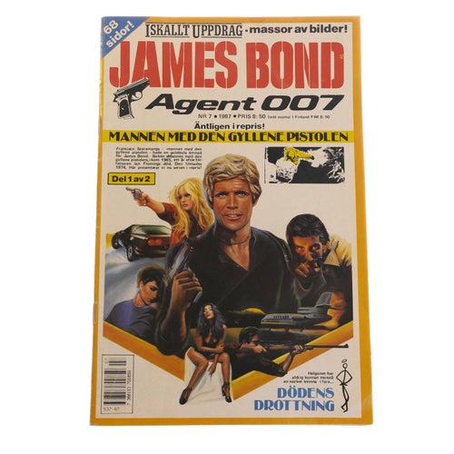 James Bond - 1987 - NR 7 - Mannen med den gyllene pistolen del 1 av 2