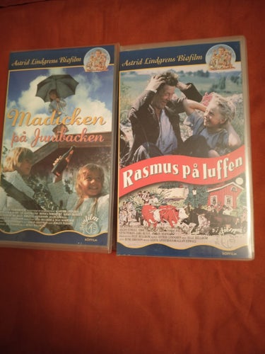 Madicken på Junibacken & Rasmus på luffen - Astrid Lindgrens Biofilm VHS