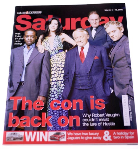 Saturday Magazine March 4th 2006-English issue-Robert Vaughn-NEW-Weight 158g