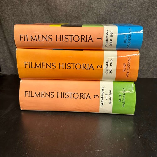 Rune Waldenkranz - Filmens historia - Det första hundra åren del 1-3