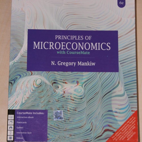 Principles of Microeconomics med CourseMate av N. Gregory Mankiw