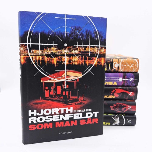 Michael Hjorth & Hans Rosenfeldt - bokpaket med 6 böcker
