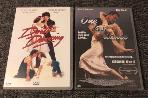Dirty Dancing + One Last Dance / Patrick Swayze / 80-tal Balett Dans Romantik