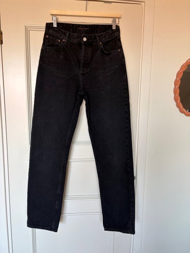 Nudie Jeans Lofty Lo – Vintage Black, stl 30/32