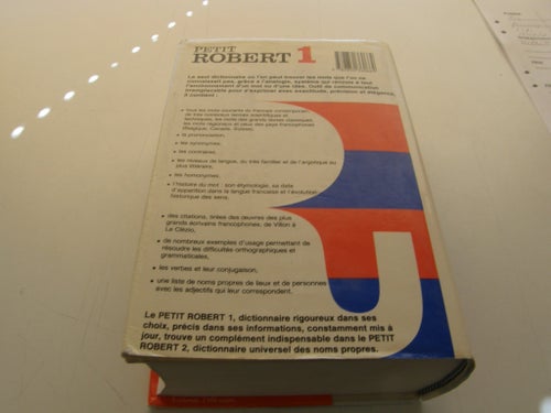 Petit Robert 1 Dictionnaire de la Langue Française av Paul Robert, 1970