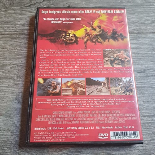 Red Scorpion (DVD)