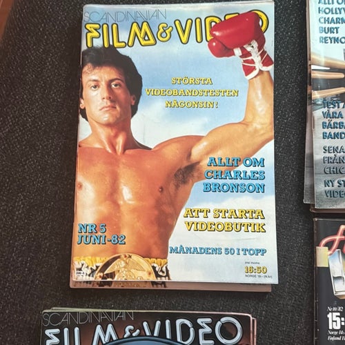 Tidningen Scandinavian Film & Video från juni 1982