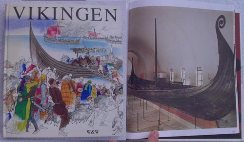 Vikingen – rikt och fint illustrerad bok i storformat
