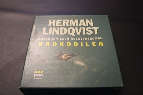 CD-bok: Krokodilen - Herman Lindqvist