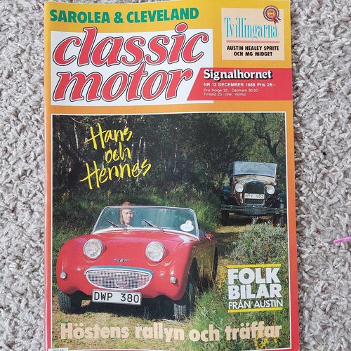 Classic Motor nr.12 1988 Midget Healey Sprite