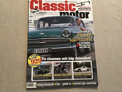 CLASSIC MOTOR NR 5 2008 FORD MUSTANG GT,RUMI,JALTA 1966,THOR 1916,HONDA CB 500