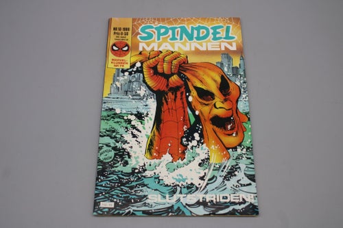 Serietidning : Spindelmannen Nr 10 1986