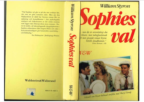 SOPHIES VAL - William Styron (1983)