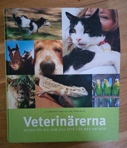 BOK. VETERINÄRERNA - BOKEN FR DIG SOM VILL VETA LITE MER OM DJUR.