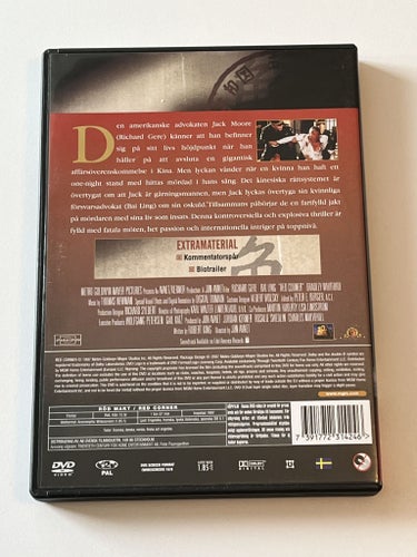 Röd makt (Richard Gere & Bai Ling, 1997). Beg. DVD
