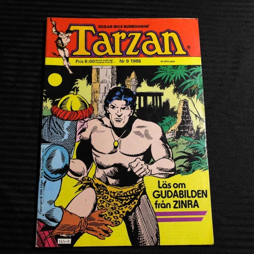 Tarzan - 1986 - NR 9- Gudabilden från Zinra