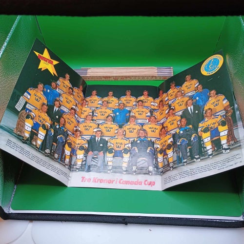 Tre Kronor 1985 Lagbild Canada Cup - Bilaga från Buster