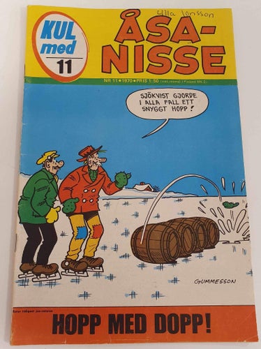 Kul med Åsa Nisse nr 10 1970 / VG