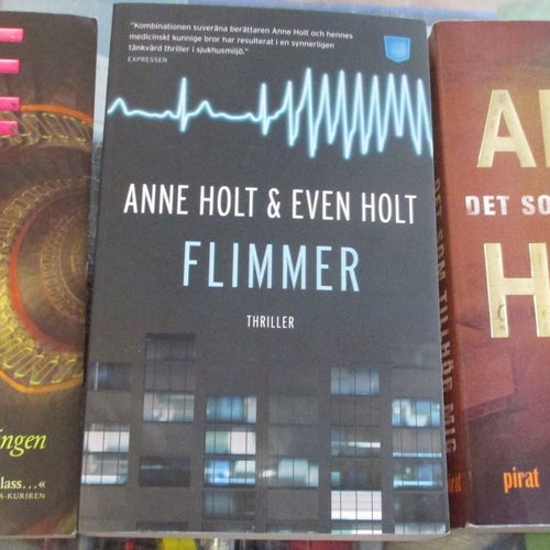 3 böcker av Anne Holt
