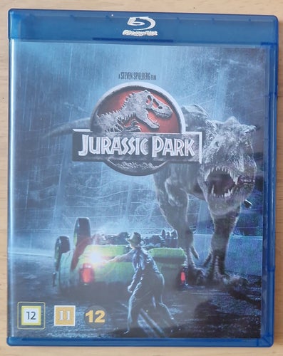 Jurassic Park (1993) / Blu-ray / NYSKICK! / svensk (nordisk) + engelsk text