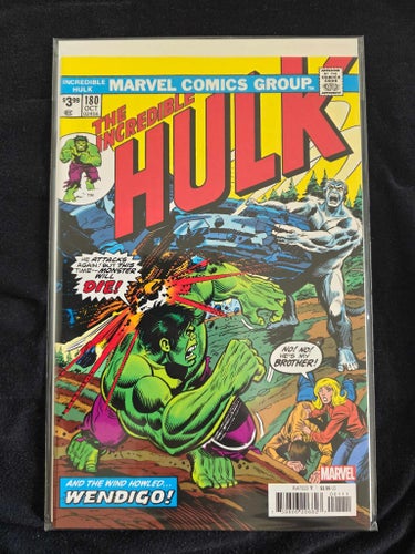 Incredible Hulk (1962 Marvel 1st Series) Facsimile Edition #180