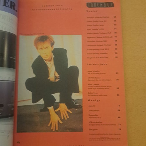 MM Musiktidning 1989: Janne Schaffer, Julian Cope