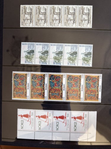 NORGE | 5+4+4+4 | MNH