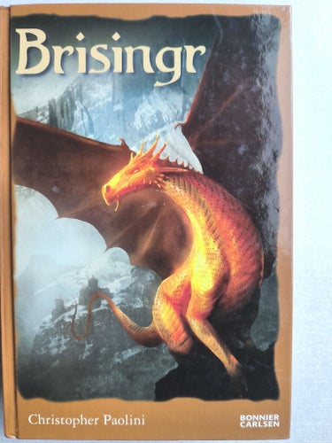 Brisingr av Christopher Paolini, 2008