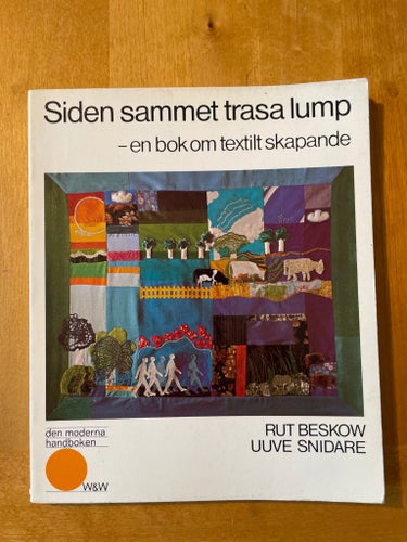 Siden sammet trasa lump - en bok om textilt skapande av Rut Beskow och Uuve