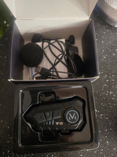 V10 Hjälm Trådlösa Hörlurar