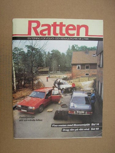 VOLVO Tidning Ratten 1984 Nr. 2 Rep. 30 år sedan PV-garantin