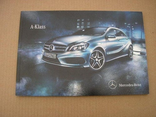 Försäljningsbroschyr MERCEDES A-Klass