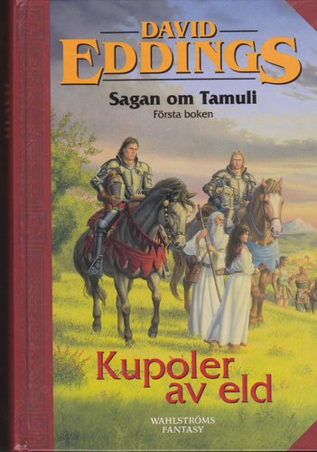 David Eddings / Sagan Om Tamuli 1 / Kupoler Av Eld / Kartonnage / Nära nyskick