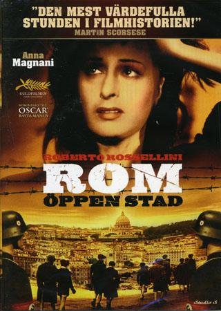 Rom - Öppen Stad (1945) Roberto Rossellini med Aldo Fabrizi och Anna Magnani.
