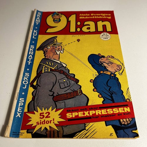 91:an nr 3 1963, bra skick! VG