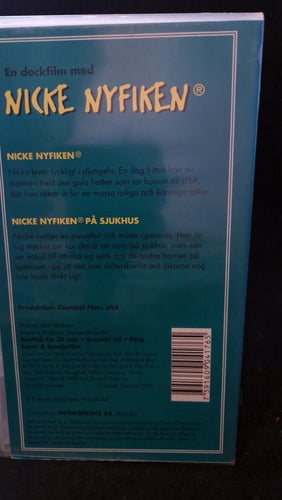 Nicke Nyfiken (VHS) H.A. Rey- Köpvideo - OOP/Utgången